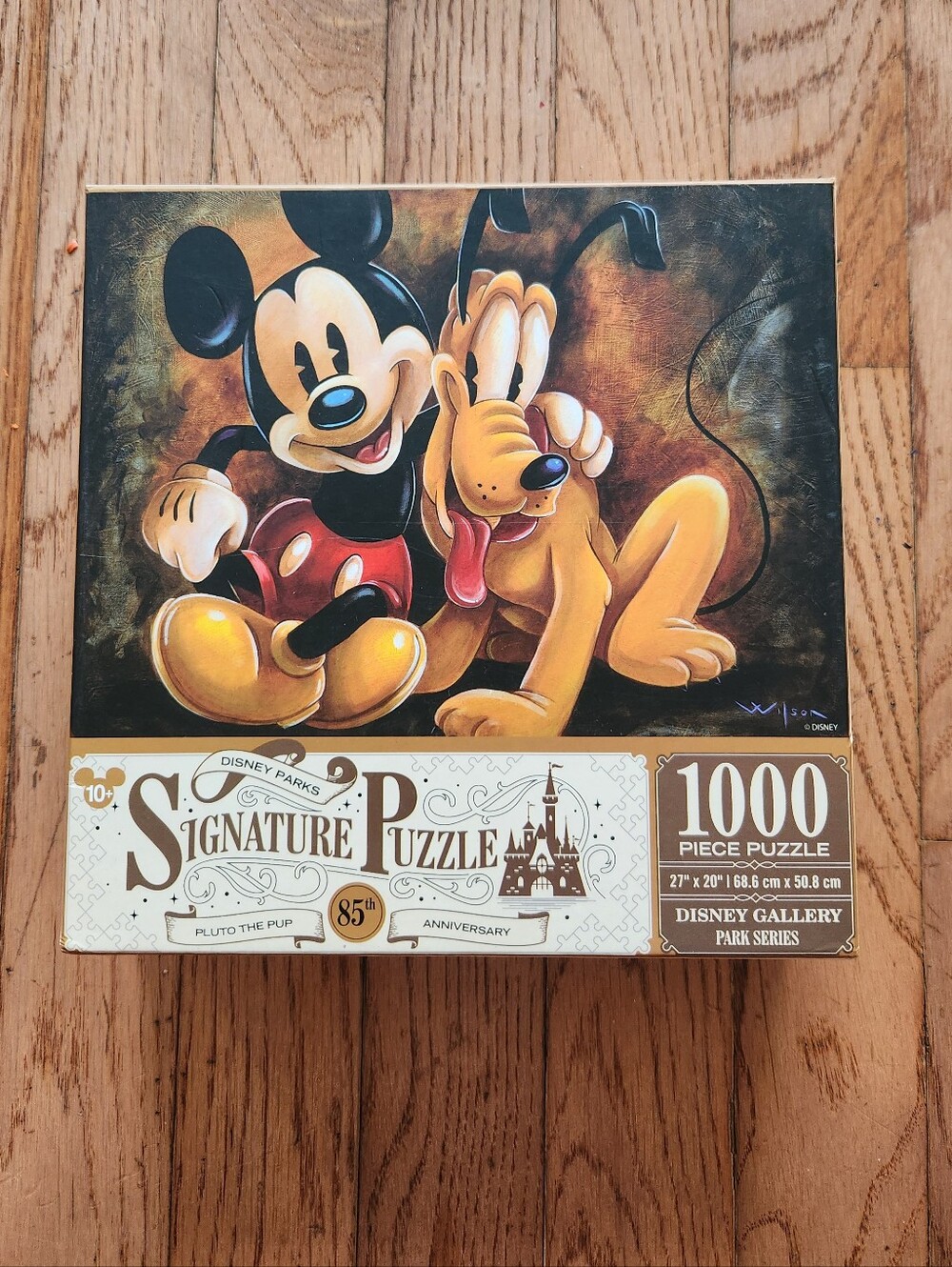 Disney Parks Signature Puzzle Pluto the Pup 85th Anniversary